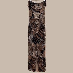 Cache strapless jumpsuit